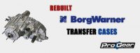 Rebuilt BorgWarner transfer case