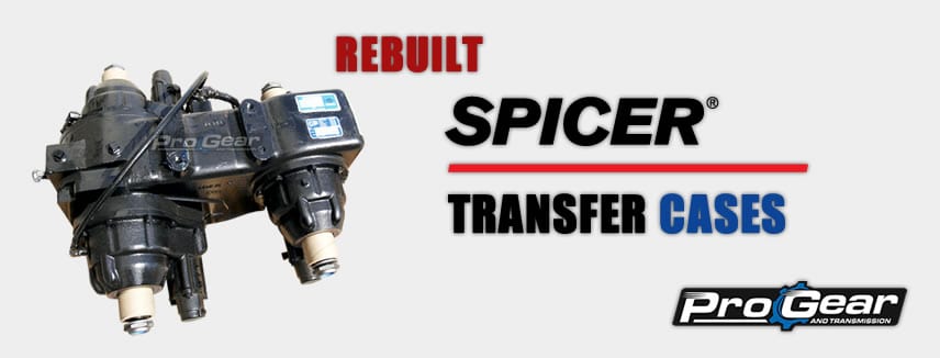 rebuilt Spicer transfer case